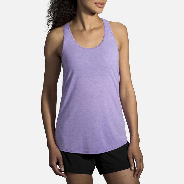 Brooks Distance Running Tank Top - Women's - Purple (49827-NAOZ)